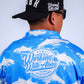 DA AHI RUN - CLASSIC POLO  - BLUE