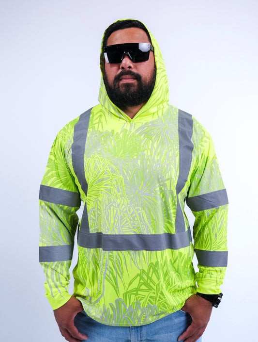 HALA - LONG SLEEVE HOODIE - CLASS 3 - YELLOW