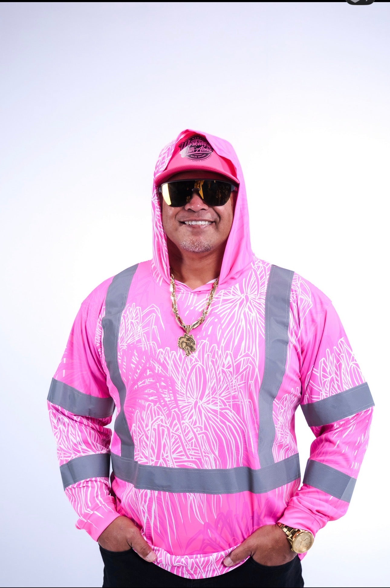 HALA - LONG SLEEVE HOODIE - CLASS 3 - PINK