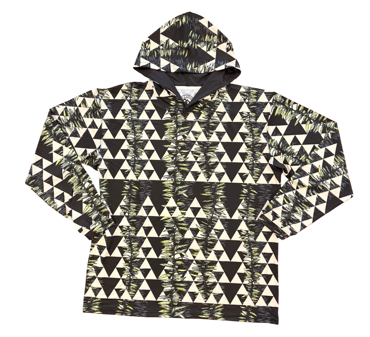 MANA MAILE - PERFORMANCE HOODIE - BLACK