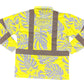 MONSTERA MADNESS - LONG SLEEVE POLO - CL 3 - YELLOW
