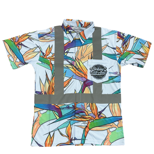 BOP-COLORFUL -SHORT SLEEVE - WHITE