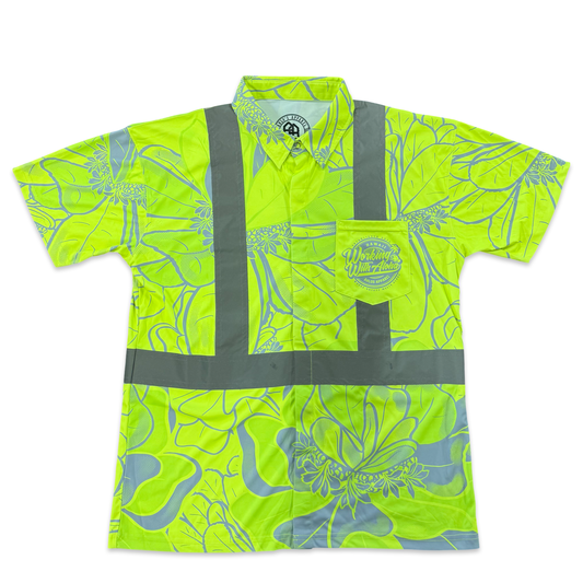 NAUPAKA - SHORT SLEEVE POLO - CLASS 2 - YELLOW