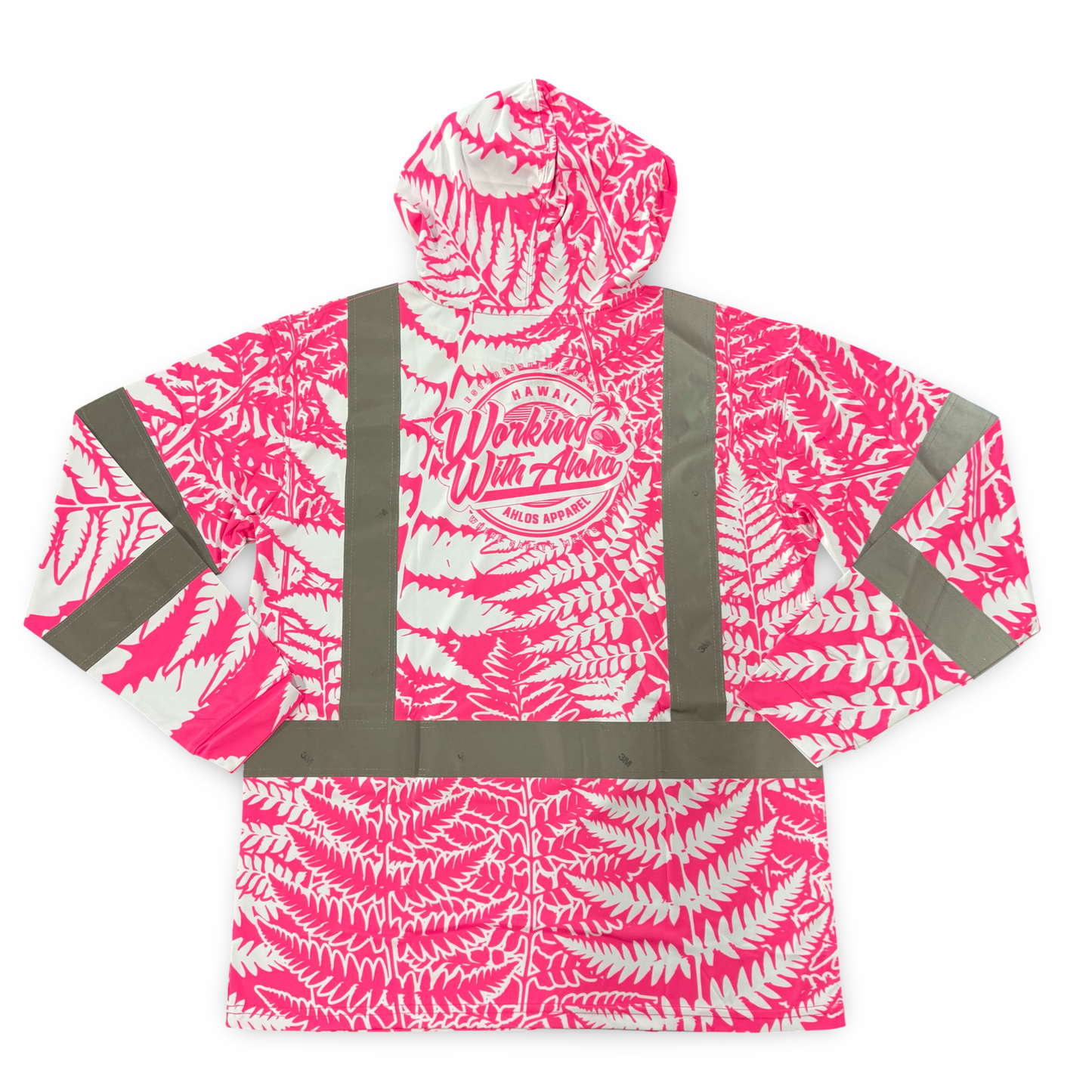 PALAPALAI FERN - LONG SLEEVE HOODIE - CLASS 3 - PINK