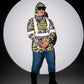 GREEN CAMO - LONG SLEEVE HOODIE -CLASS 3