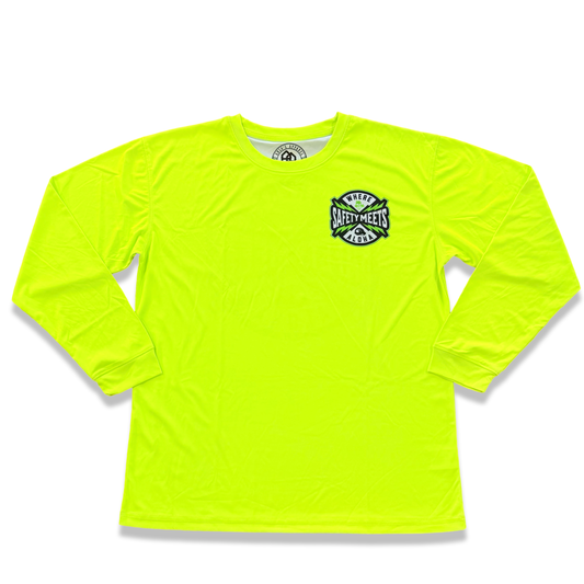 WHERE SAFETY MEETS ALOHA - LONG SLEEVE - YELLOW