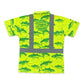 DA AHI RUN - SHORT SLEEVE POLO - YELLOW