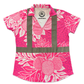 ULU -WOMENS SHORT SLEEVE POLO- PINK