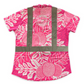 ULU -WOMENS SHORT SLEEVE POLO- PINK