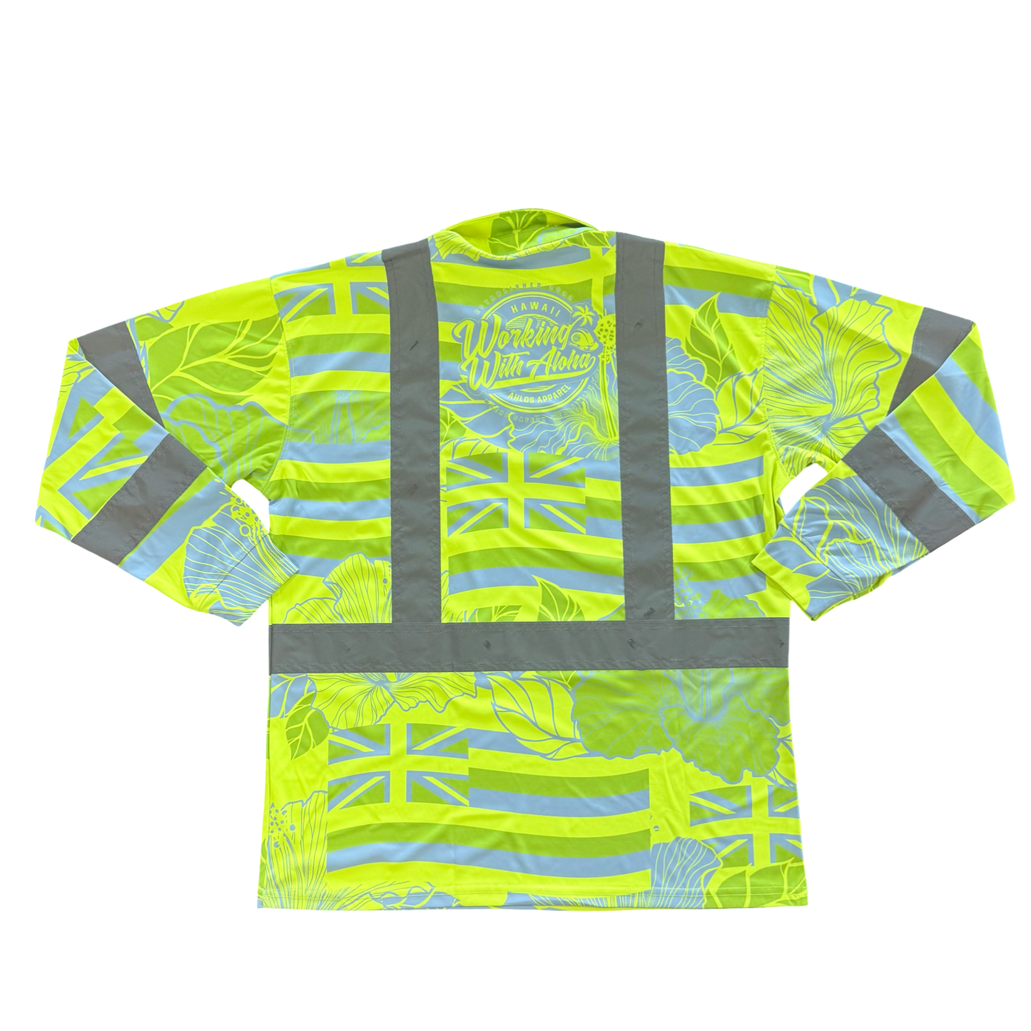 STATE OF ALOHA - L/S POLO CLASS 3 - YELLOW