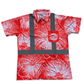 OHIA LEHUA - SHORT SLEEVE POLO-RED