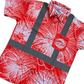 OHIA LEHUA - SHORT SLEEVE POLO-RED