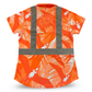 IWA BIRD -WOMENS SHORT SLEEVE POLO- ORANGE