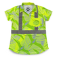 IWA BIRD -WOMENS SHORT SLEEVE POLO- YELLOW