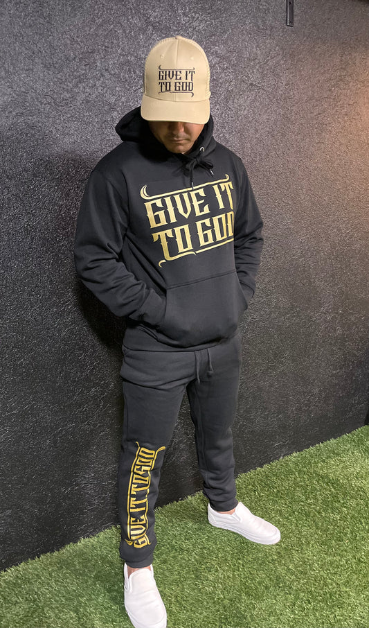 GIVE IT TO GOD-HOODIE & SWEATPANTS SET